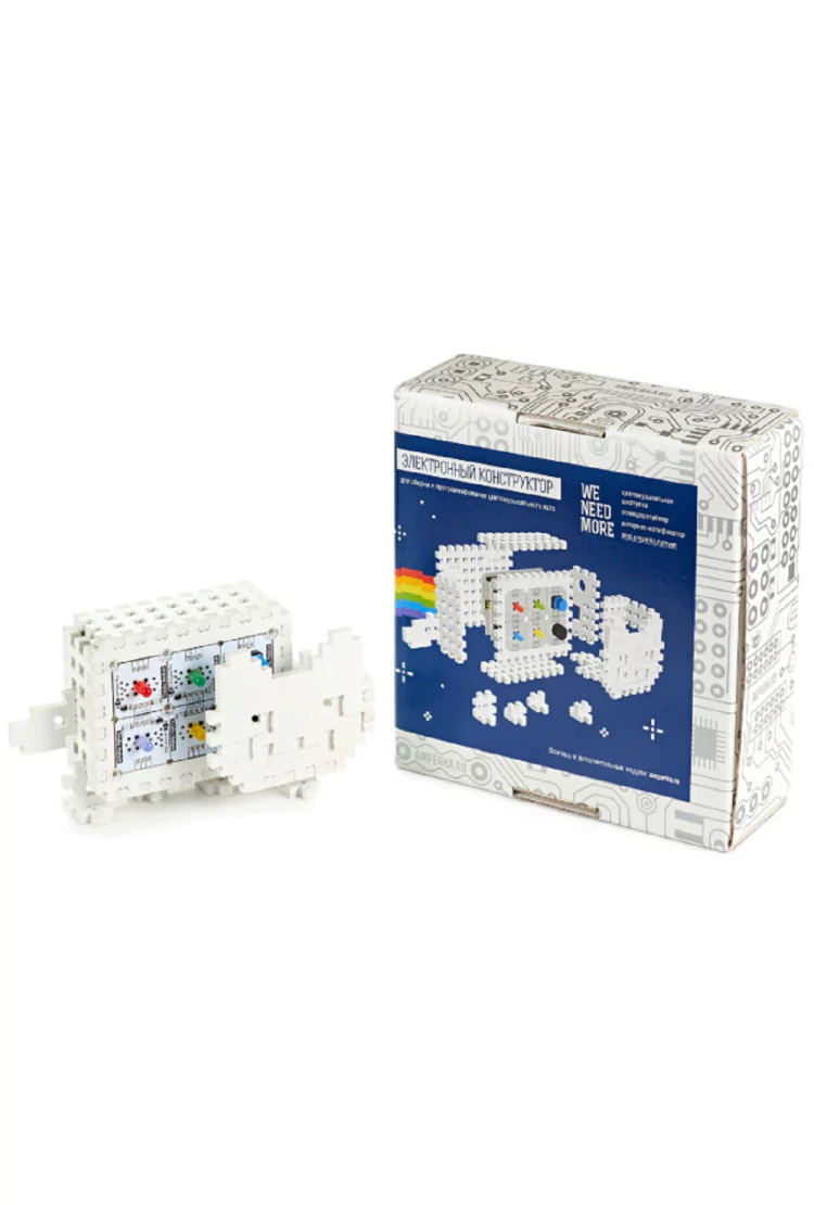 Конструктор на основе платформы Arduino для сборки умного котика Nyan