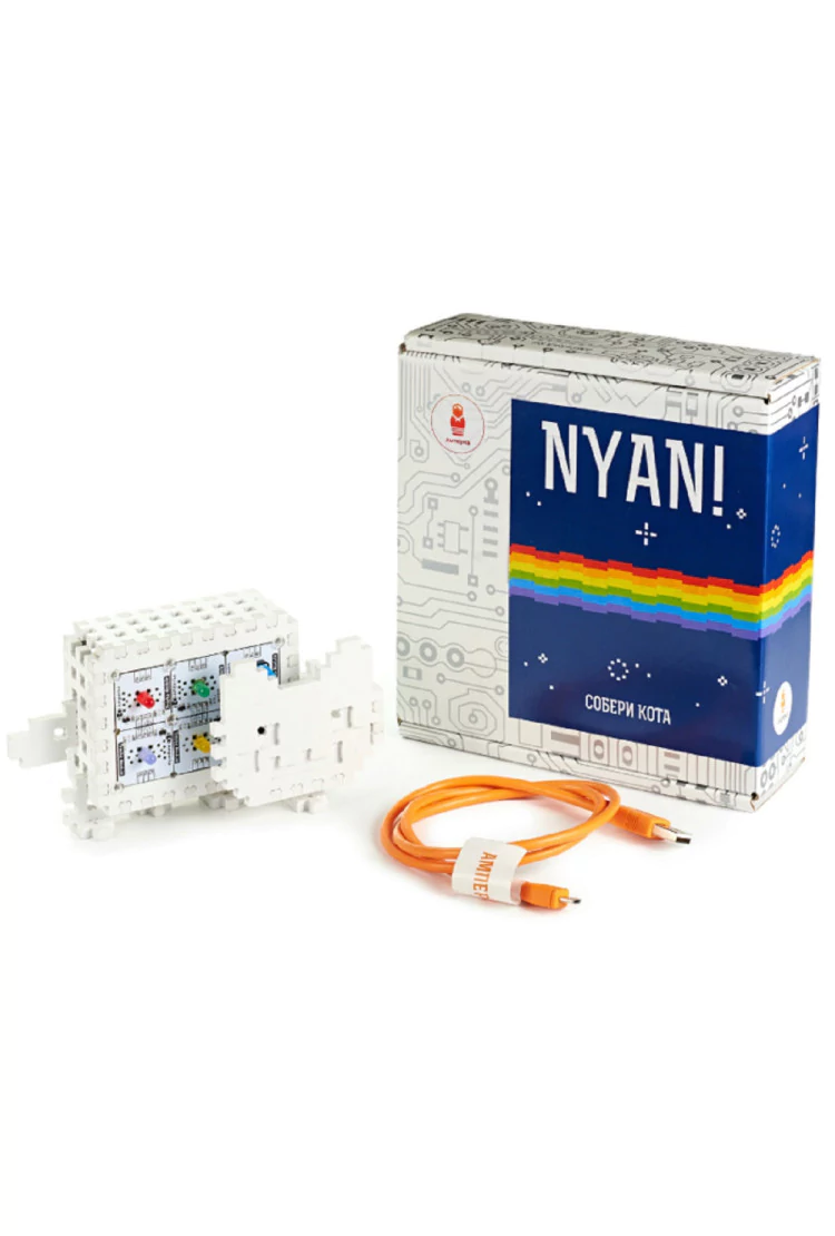 Конструктор на основе платформы Arduino для сборки умного котика Nyan