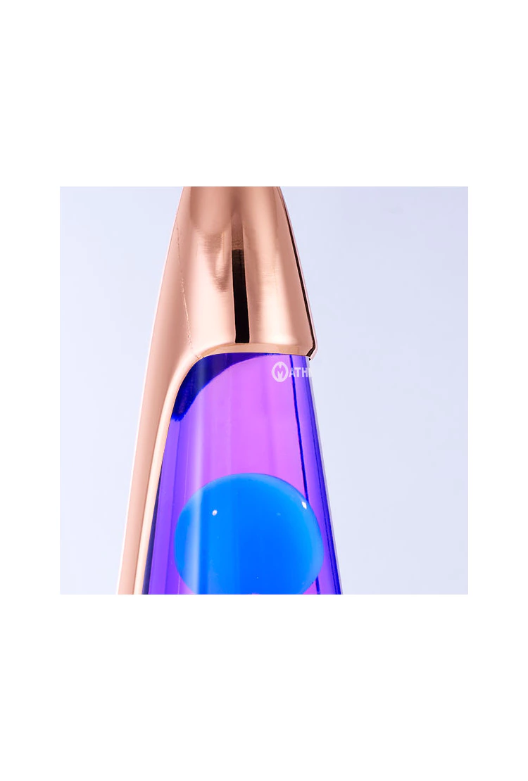 Лава-лампа Mathmos Neo Зеленая/Синяя Copper (Воск)