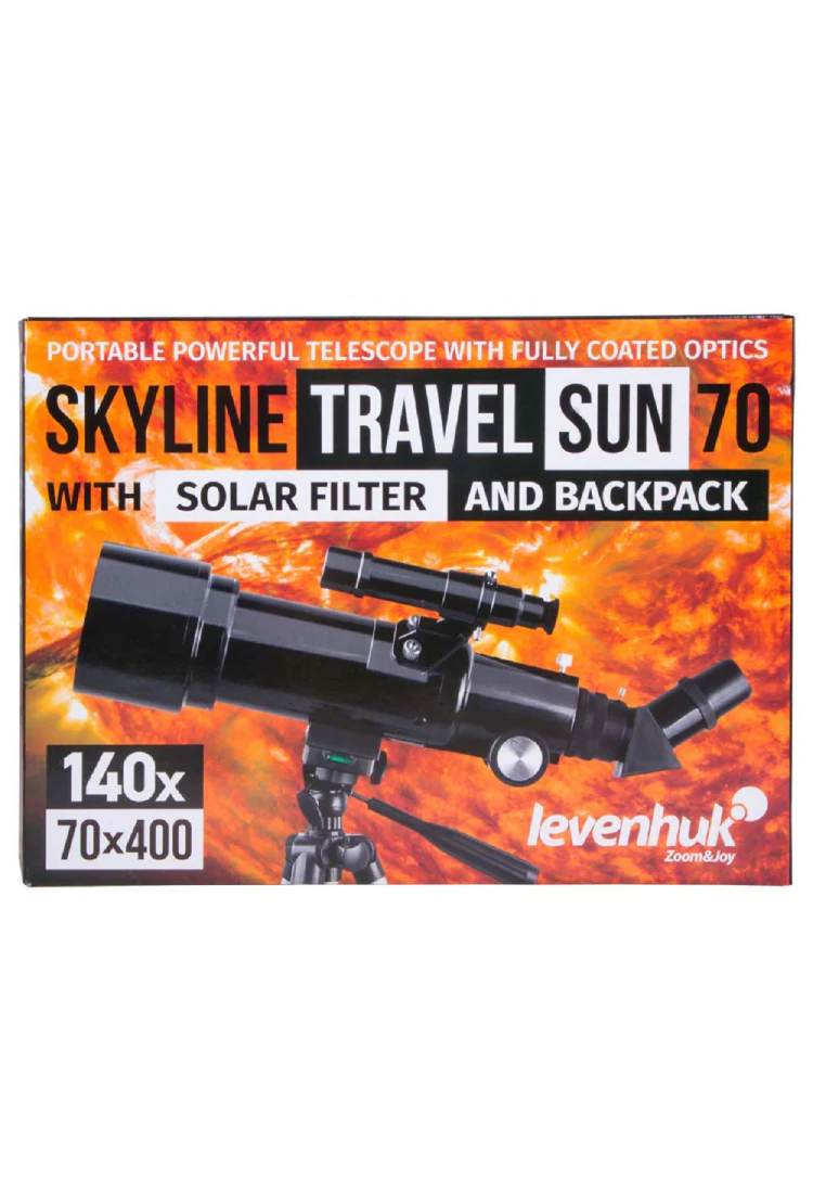 Телескоп Levenhuk Skyline Travel Sun 70