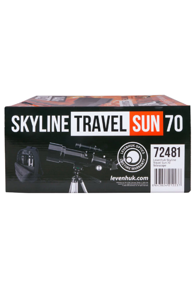 Телескоп Levenhuk Skyline Travel Sun 70