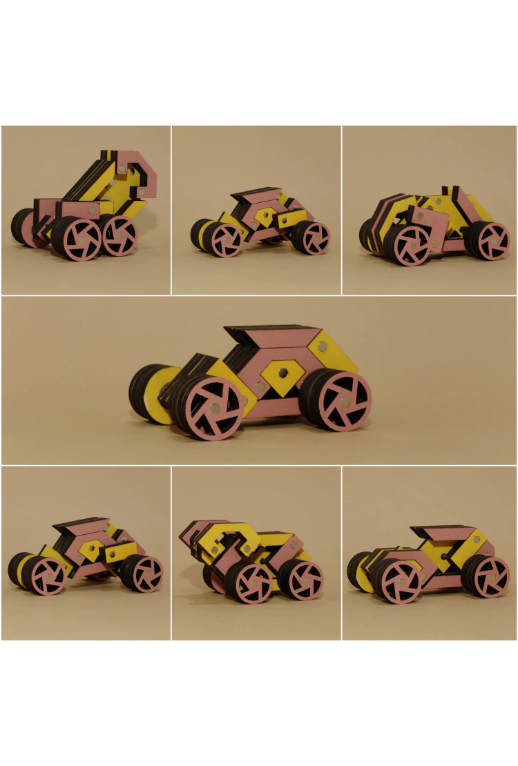Детский конструктор Artformers Машинка 3D