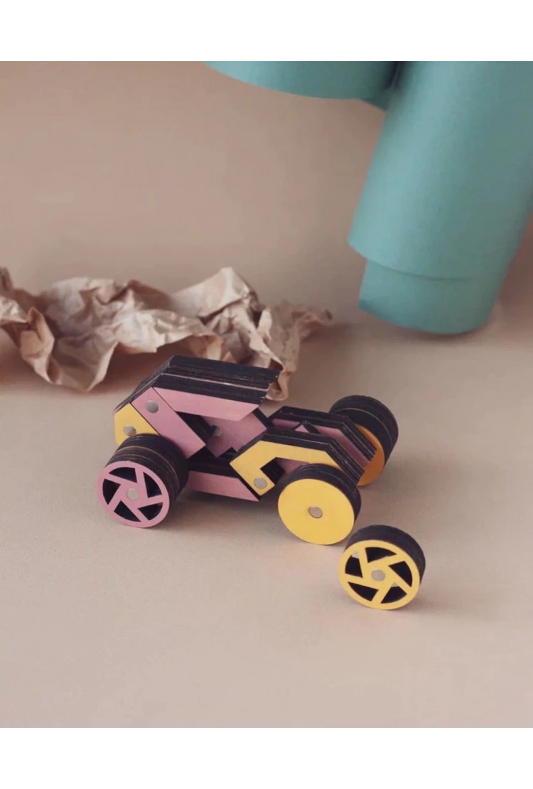 Детский конструктор Artformers Машинка 3D