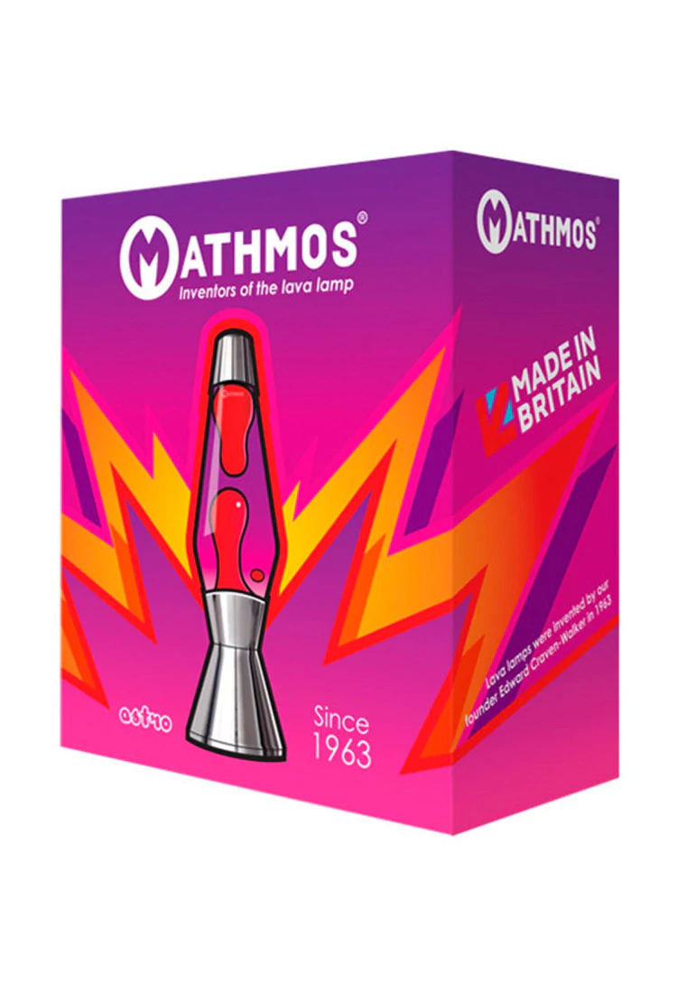 Лава-лампа Mathmos Astro Красная/Зеленая Copper