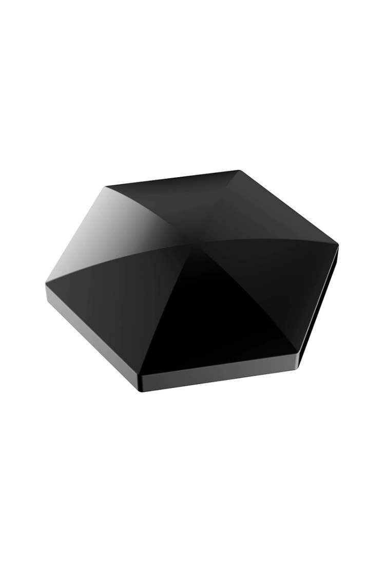 Антистресс Flipo Flip - Цинковый сплав 6 углов Black 80г