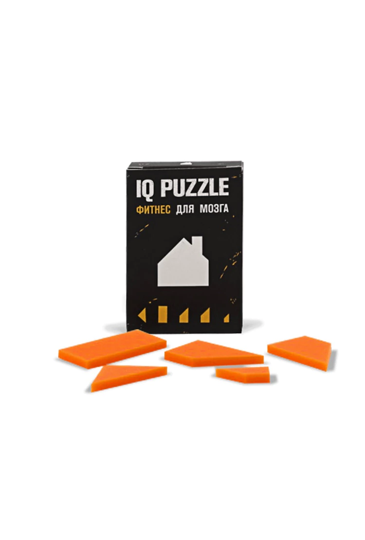 IQ PUZZLE Домик ( 5 деталей)