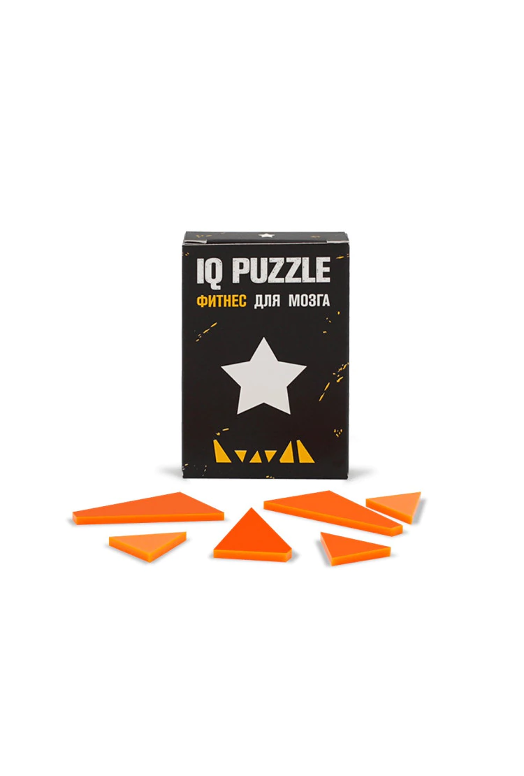 IQ PUZZLE Звезда ( 6 деталей)
