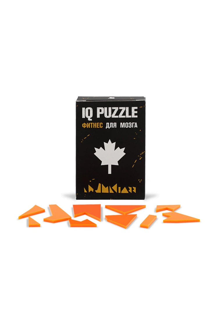 IQ PUZZLE Кленовый Лист (10 деталей)