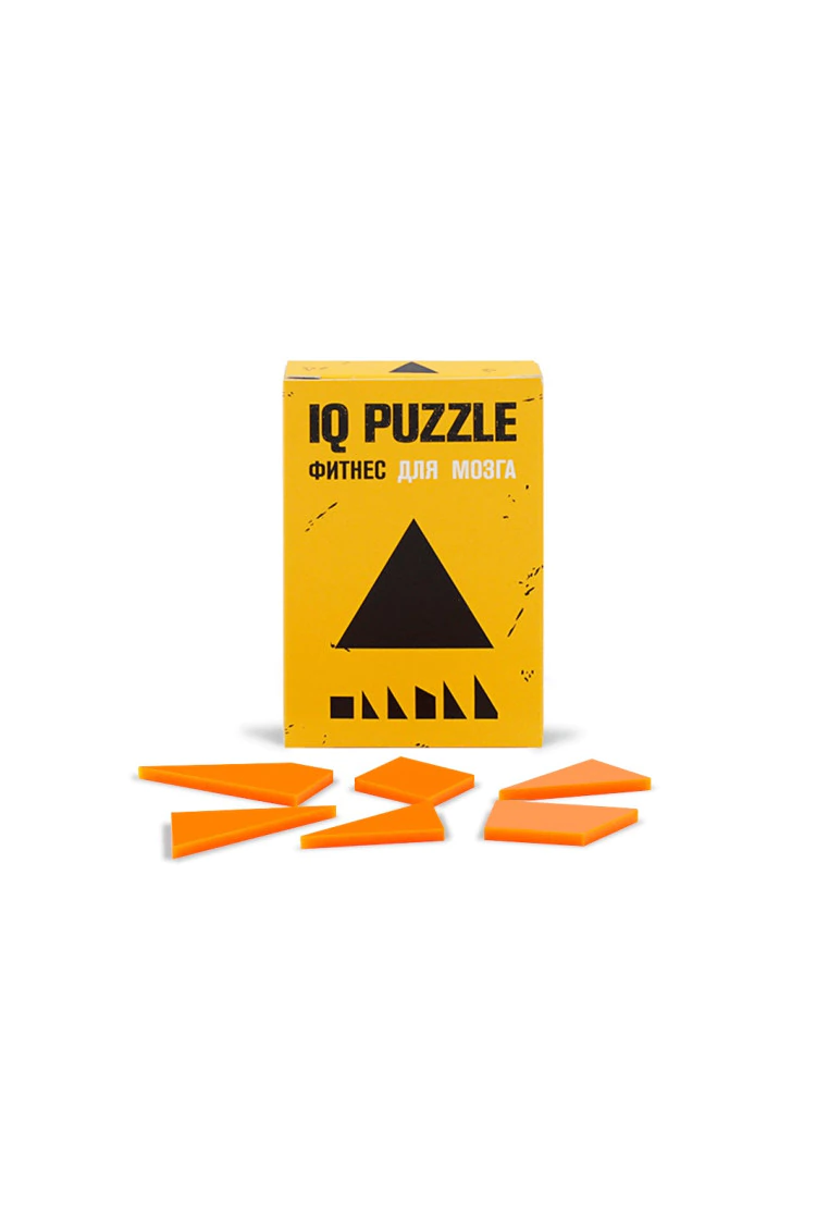 IQ PUZZLE Треугольник (6 деталей)