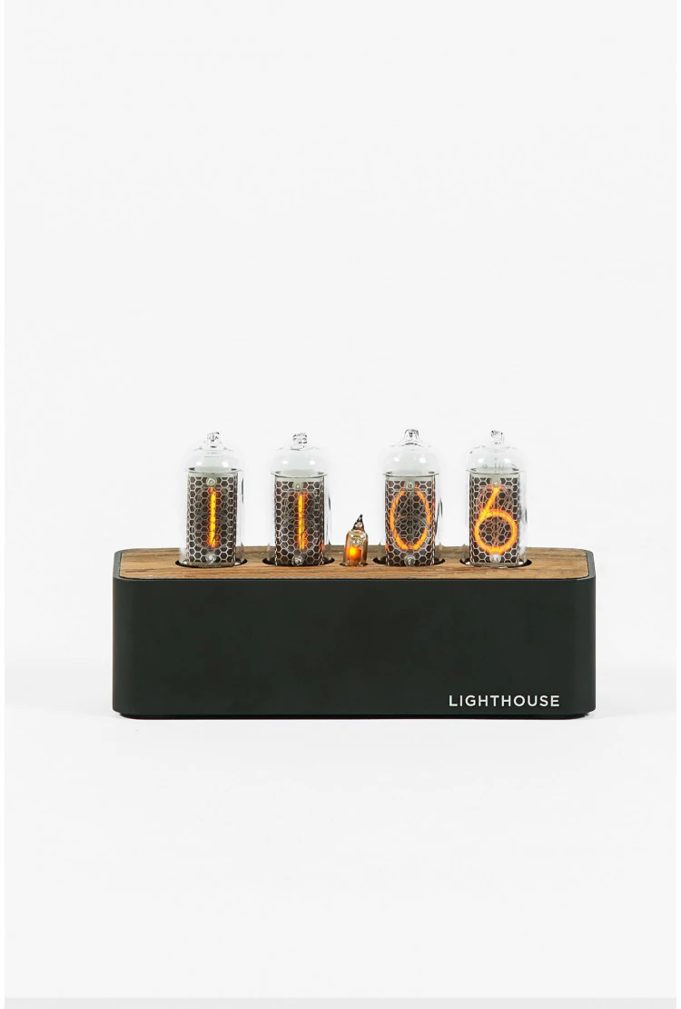 Ламповые часы Lighthouse 1.1 Black