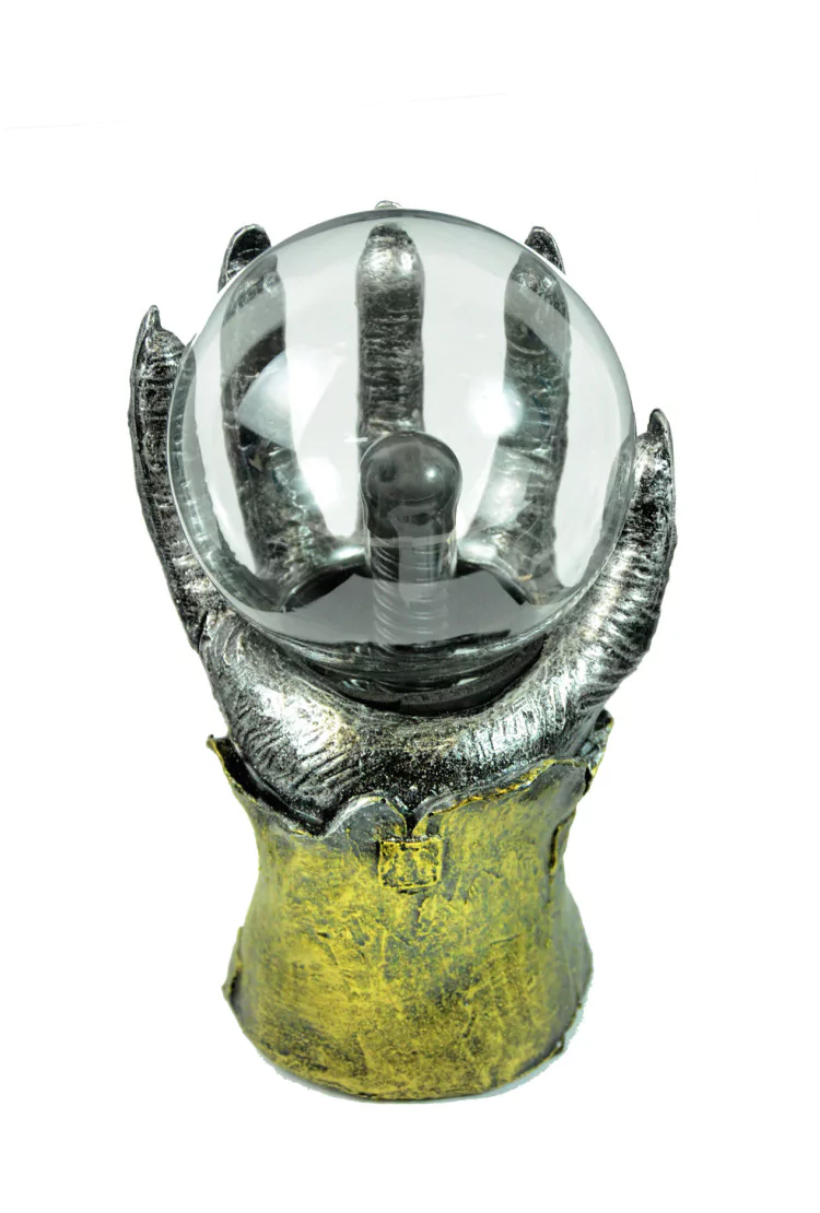Электрический плазменный шар Тесла Рука (D - 10см)