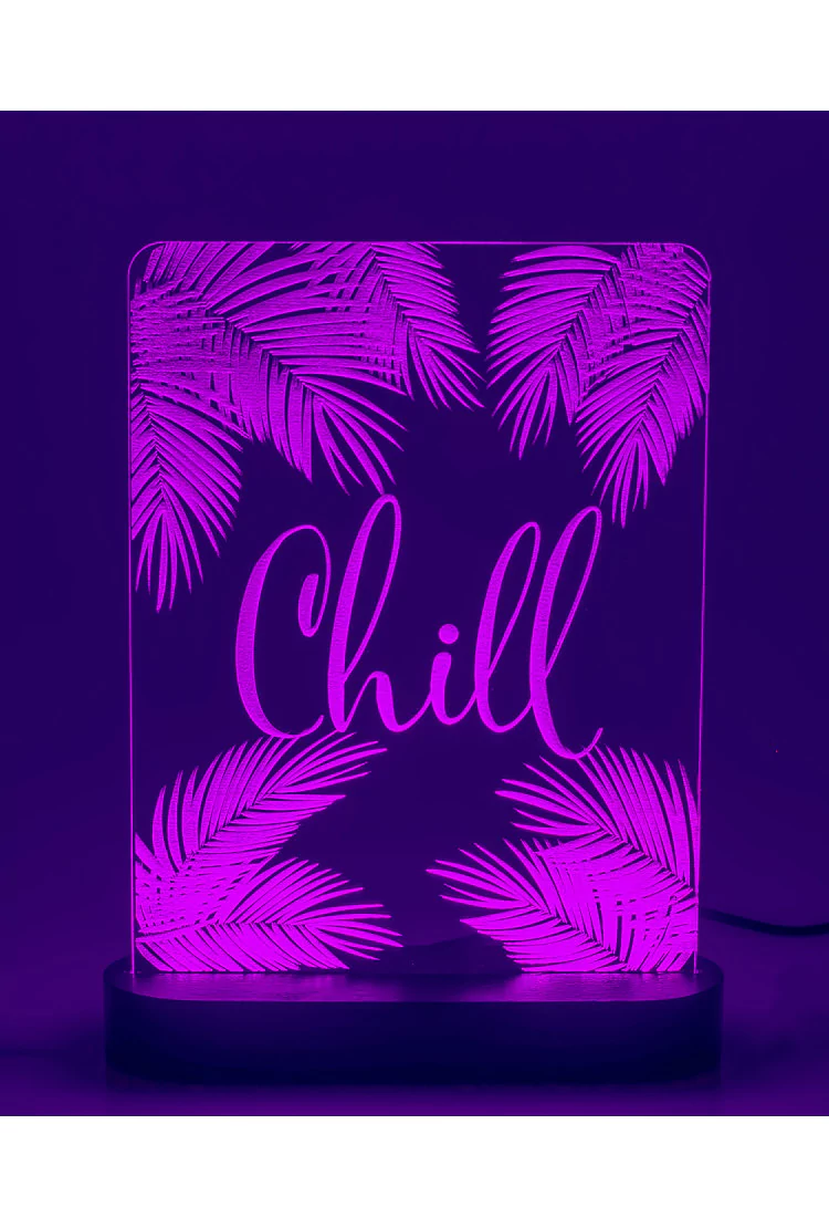 3D светильник CHILL (21*17)