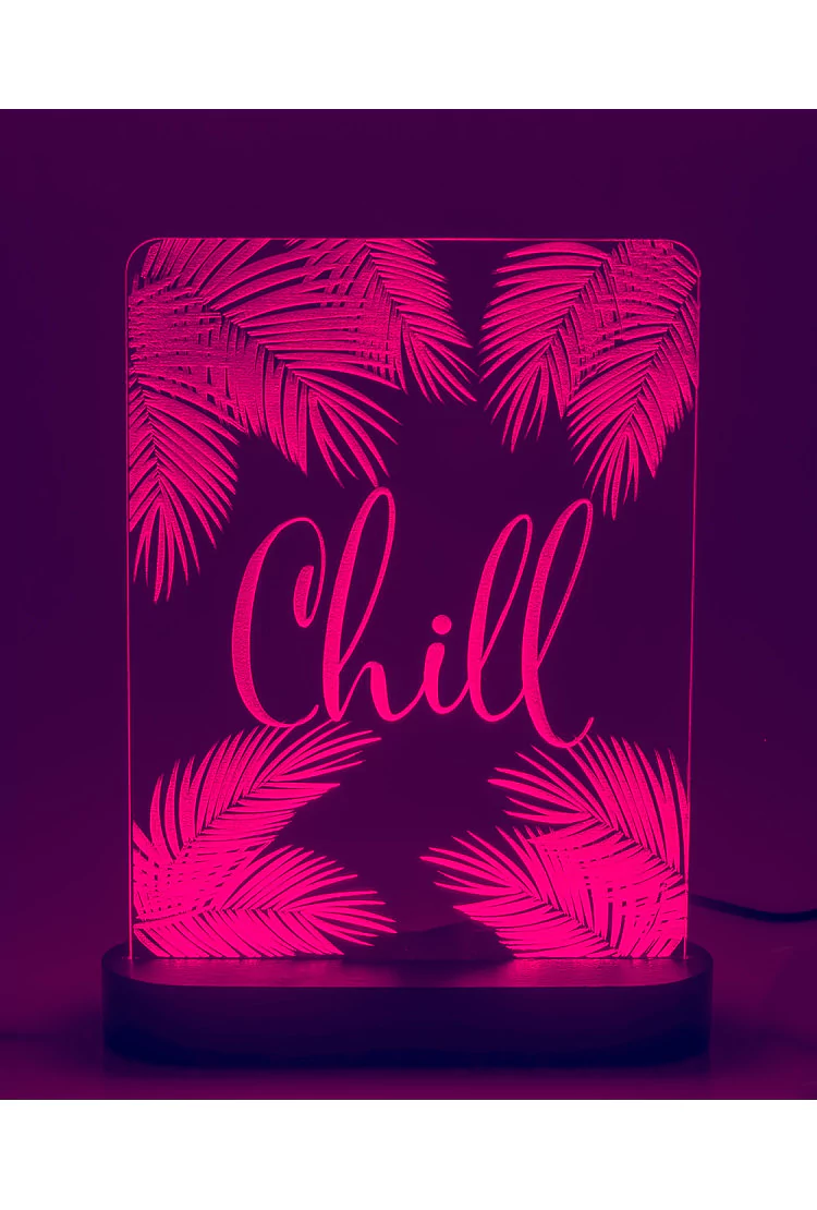 3D светильник CHILL (21*17)