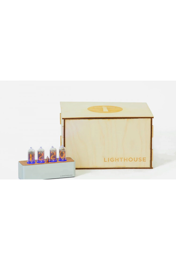 Ламповые часы Lighthouse 1.1 Silver