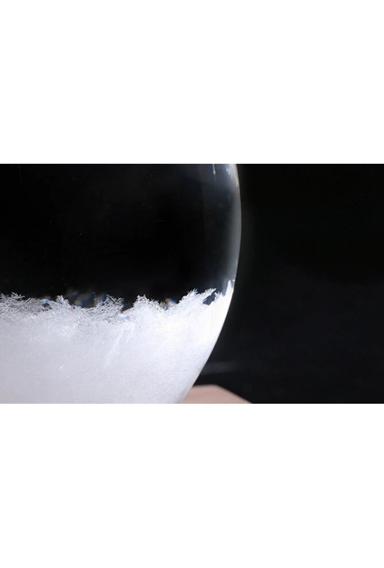 Штормгласс  (Stormglass) яблоко XL с RGB подсветкой и ДУ (14 см)